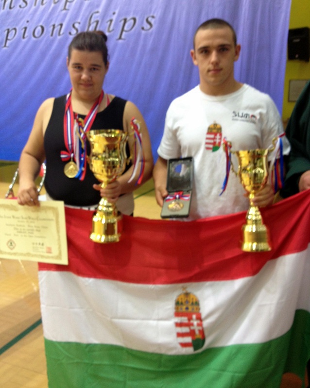 Sárkány Vivien és Prim Martin, Magyar Sumo Szövetség, Hong Kong világbajnokság