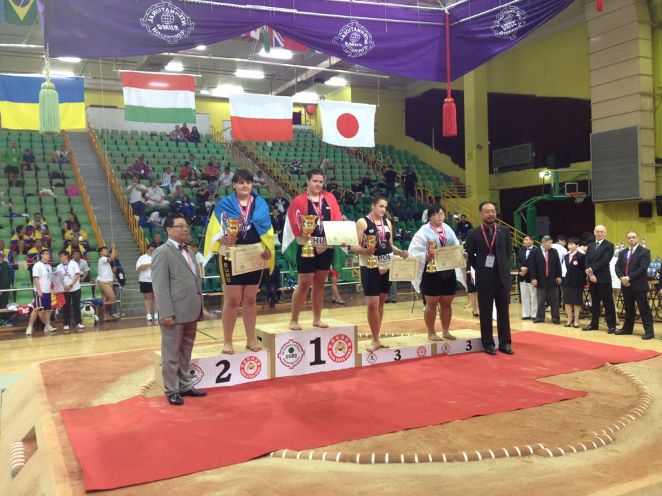 Sárkány Vivien, Magyar Sumo Szövetség, Hong Kong világbajnokság